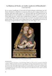 La Madonna di Fiesole, un inedito capolavoro di Brunelleschi? - Arpai