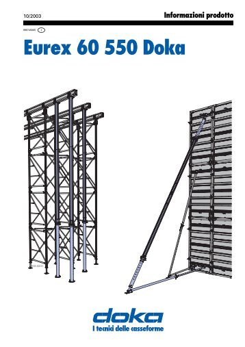 Puntelli per solai Eurex 60 550 - Doka