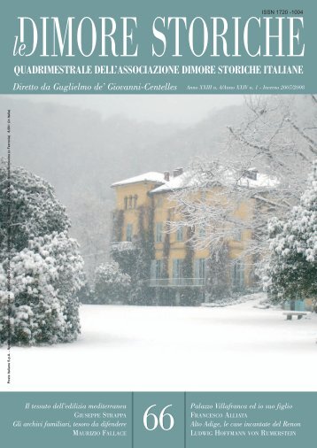 N. 66 - Anno 2008 - Associazione Dimore Storiche Italiane