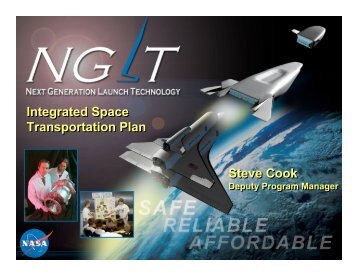 Steve Cook Steve Cook Integrated Space Transportation Plan ...
