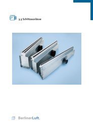 3.3 Schlitzauslässe