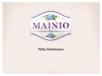 Riitta Markkanen - Laakeri.info