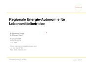 Vortrag Hr. Pengg - Energieautonomie Deutschlandsberg - Frigopol