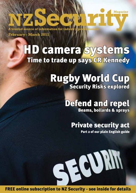 HD camera systems - NZ Security Magazine