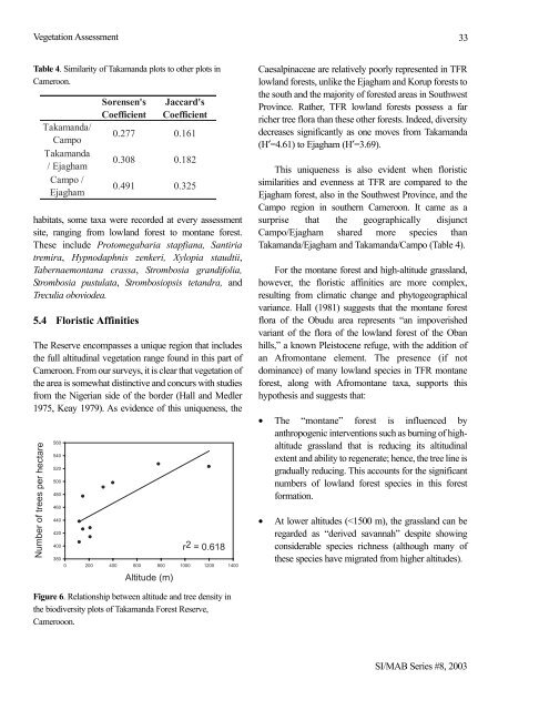 Fisheries in the Southern Border Zone of Takamanda - Impact ...