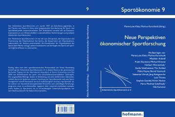 Sportökonomie 9 - Sport et Citoyenneté