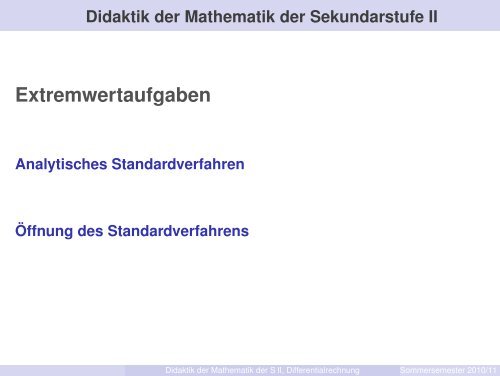 Folien 2. Teil - Mathematik und ihre Didaktik - HU Berlin