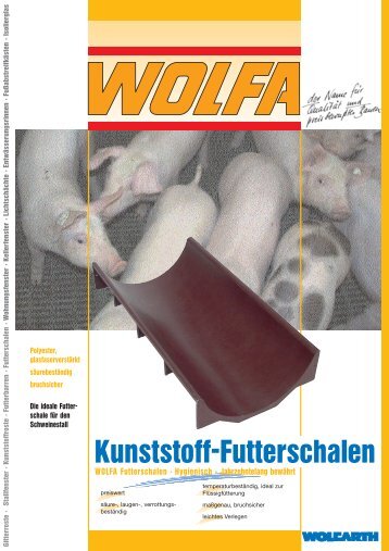 Futterschalen - Friedrich Wolfarth GmbH & Co. KG