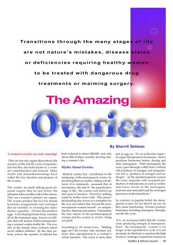 HH - Amazing Ovaries - Dr Sherrill Sellman