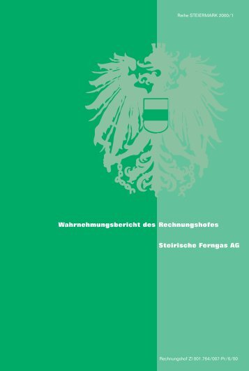 Steiermark 2000/1 - Der Rechnungshof
