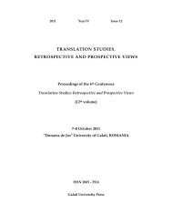 translation studies. retrospective and prospective views