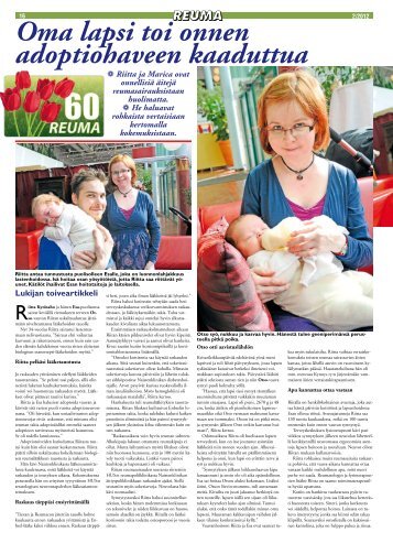 Reuma ja raskaus, sivut 16 - Suomen Reumaliitto ry