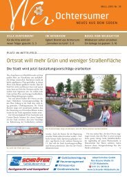 Ausgabe 03/2013 - Wir Ochtersumer