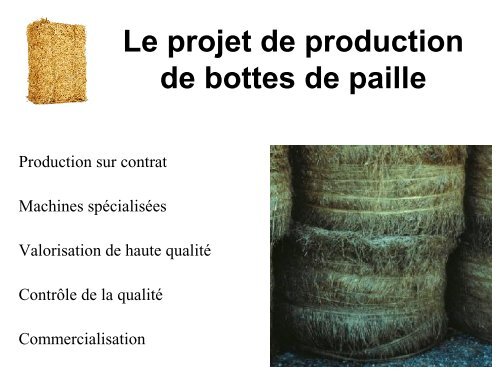 La construction paille ossature bois en autriche - Le Gabion