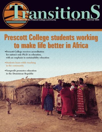 Prescott College students working to make life better in Africa ...