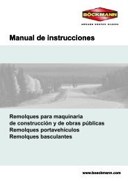 Manual de instrucciones Manual de instrucciones - Böckmann ...