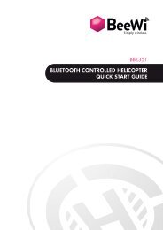 bluetooth controlled helicopter quick start guide bbz351 - BeeWi