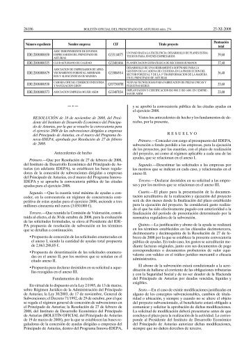 Disposición en PDF - Gobierno del principado de Asturias