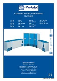 CONGELATORI/ FREEZERS - Swissvacuum.com