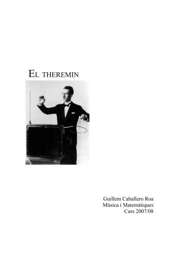 Detalls físico-matemàtics del funcionament del theremin