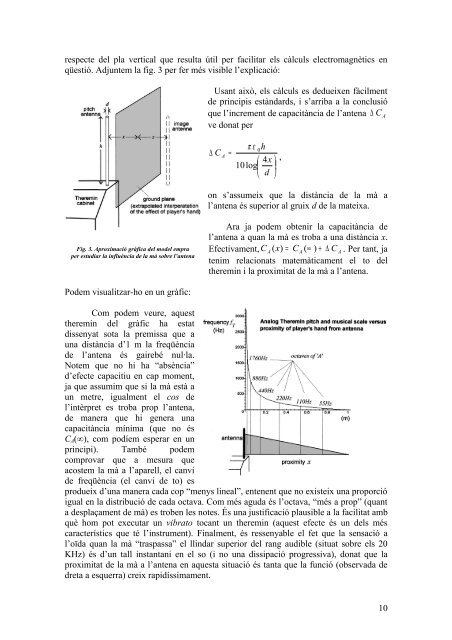 Detalls físico-matemàtics del funcionament del theremin