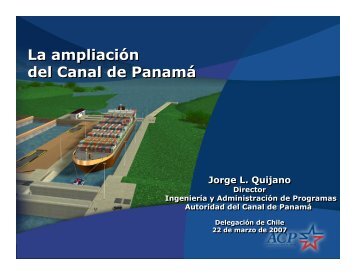 La ampliación del Canal de Panamá - Chile Exporta Servicios