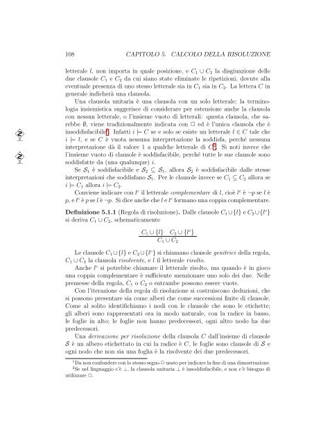 Logica Matematica Corso di Laurea in Informatica ... - Mbox.dmi.unict.it