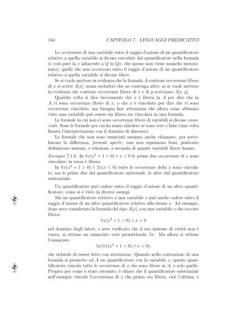 Logica Matematica Corso di Laurea in Informatica ... - Mbox.dmi.unict.it