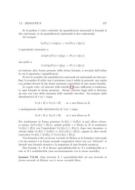 Logica Matematica Corso di Laurea in Informatica ... - Mbox.dmi.unict.it