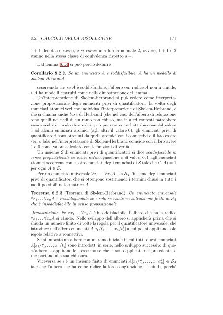 Logica Matematica Corso di Laurea in Informatica ... - Mbox.dmi.unict.it