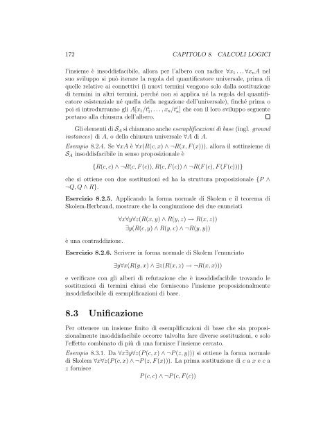 Logica Matematica Corso di Laurea in Informatica ... - Mbox.dmi.unict.it