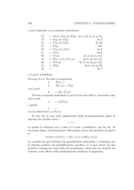 Logica Matematica Corso di Laurea in Informatica ... - Mbox.dmi.unict.it