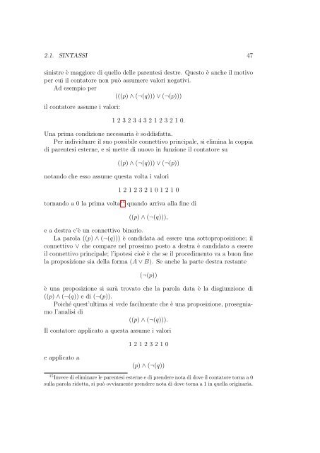 Logica Matematica Corso di Laurea in Informatica ... - Mbox.dmi.unict.it