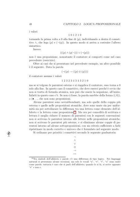 Logica Matematica Corso di Laurea in Informatica ... - Mbox.dmi.unict.it