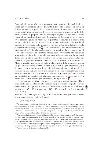 Logica Matematica Corso di Laurea in Informatica ... - Mbox.dmi.unict.it