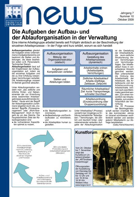 Infoblatt News Nr. 10 - Oktober 2009 (PDF 530 KB)