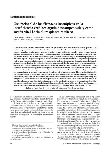 Versión en PDF - Federación Argentina de Cardiología