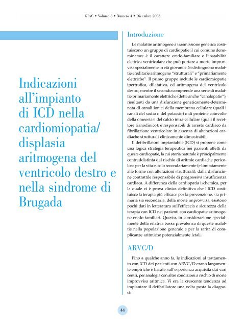 Testo completo - Associazione Italiana di Aritmologia e ...