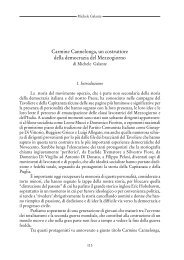 Carmine Cannelonga, un costruttore della ... - Grazia Galante