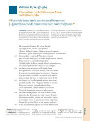 Odissea XI, vv. 471-564 L'incontro con Achille e ... - Loescher Editore