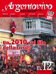 Argentovivo - dicembre 2009 - Spi-Cgil Emilia-Romagna