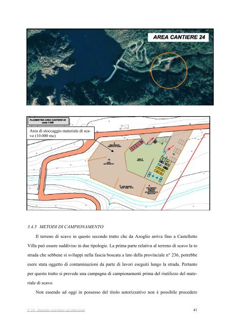 Piano di gestione terre e rocce da scavo - Valutazione Ambientale ...