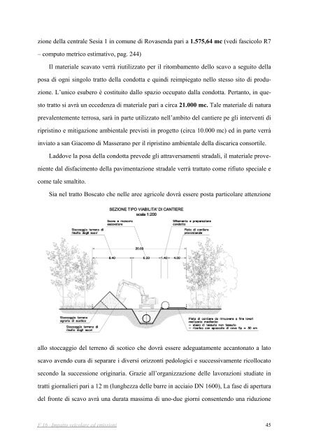 Piano di gestione terre e rocce da scavo - Valutazione Ambientale ...