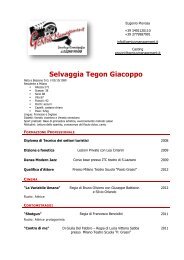 Selvaggia Tegon Giacoppo - Genius Management