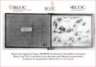 Manuscrit original de l'òpera MEROPE de Domènec Terradellas ...