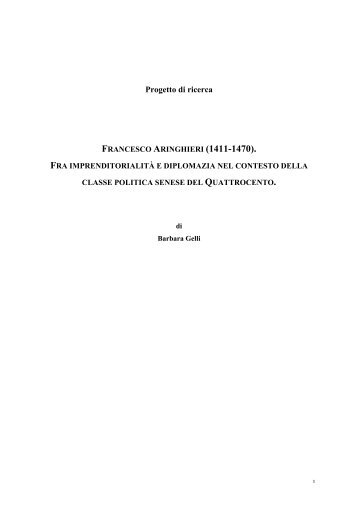 Scarica il progetto in formato PDF - Portale di Archeologia ...