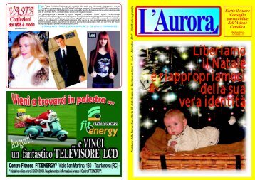 L'Aurora N. 14 - Dicembre 2007 - Il Giornale della Piana di Gioia Tauro