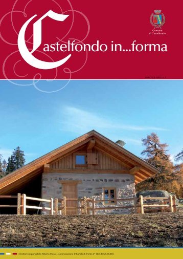 2011 - Comune di Castelfondo