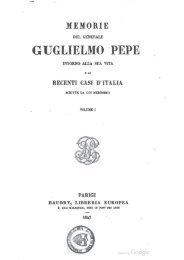 Guglielmo Pepe - egadimythos.it