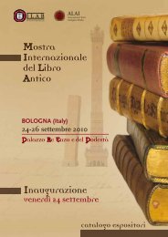 Catalogo Bologna - Libreria Antiquaria Pregliasco